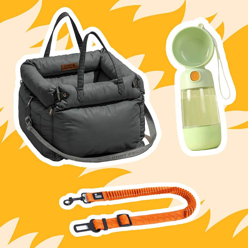 Cozy Car Trips With Pets Bundle - 3pcs