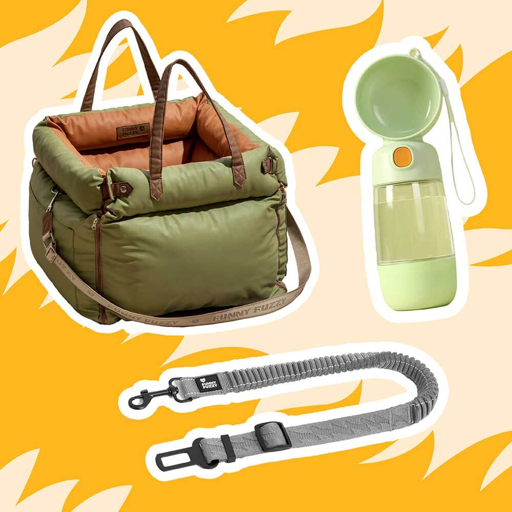 Cozy Car Trips With Pets Bundle - 3pcs