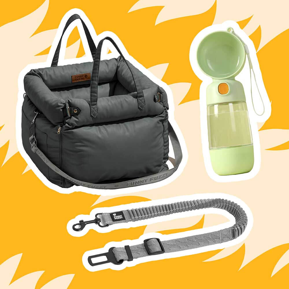 Cozy Car Trips With Pets Bundle - 3pcs