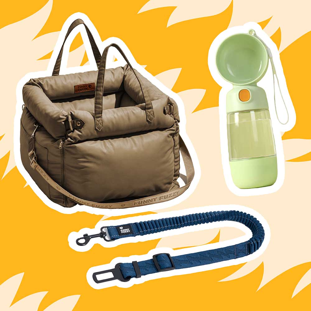 Cozy Car Trips With Pets Bundle - 3pcs