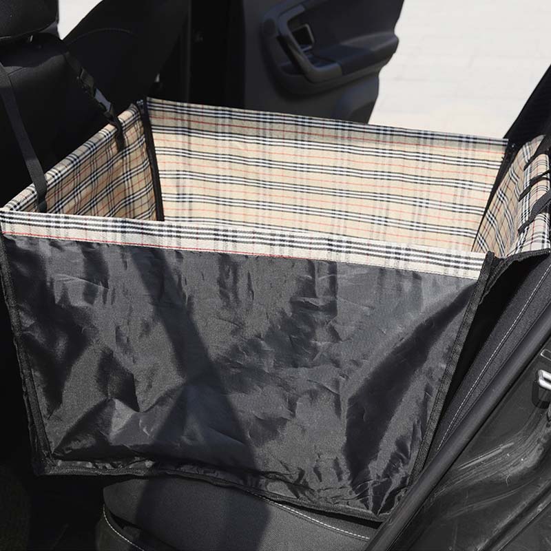 Cubierta de asiento para perros impermeable plegable en espesas