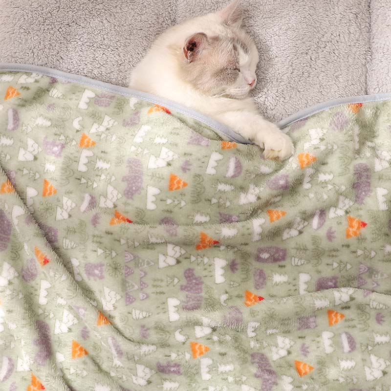 Manta de mascota Super Soft Cat Kicking Blanket
