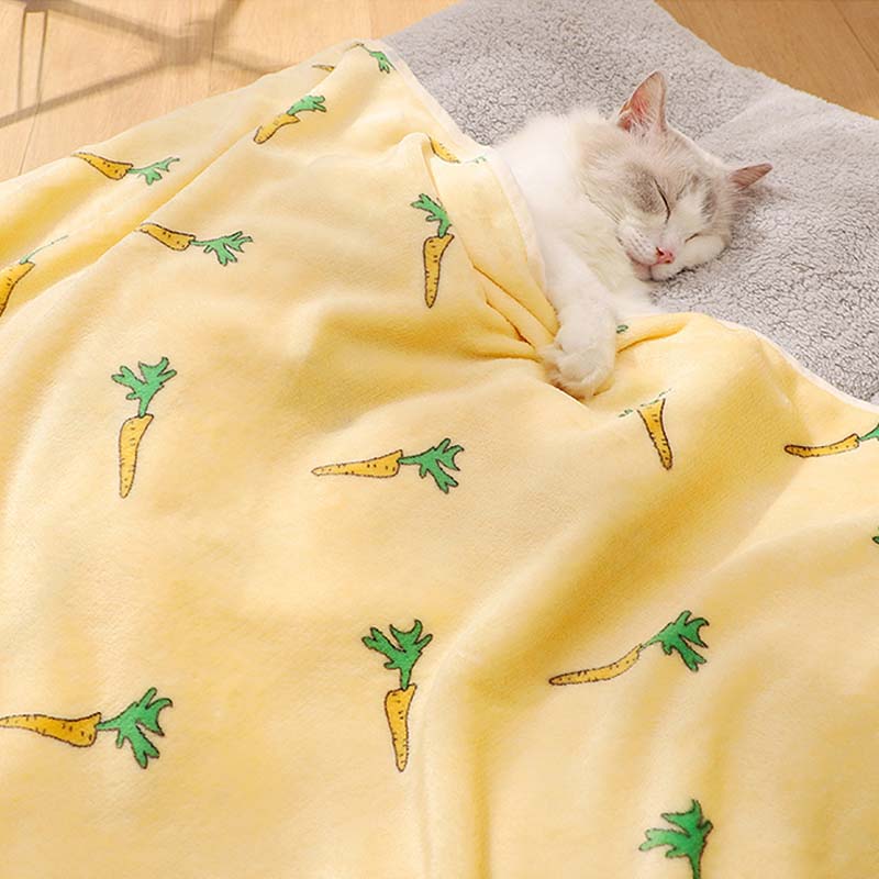 Manta de mascota Super Soft Cat Kicking Blanket