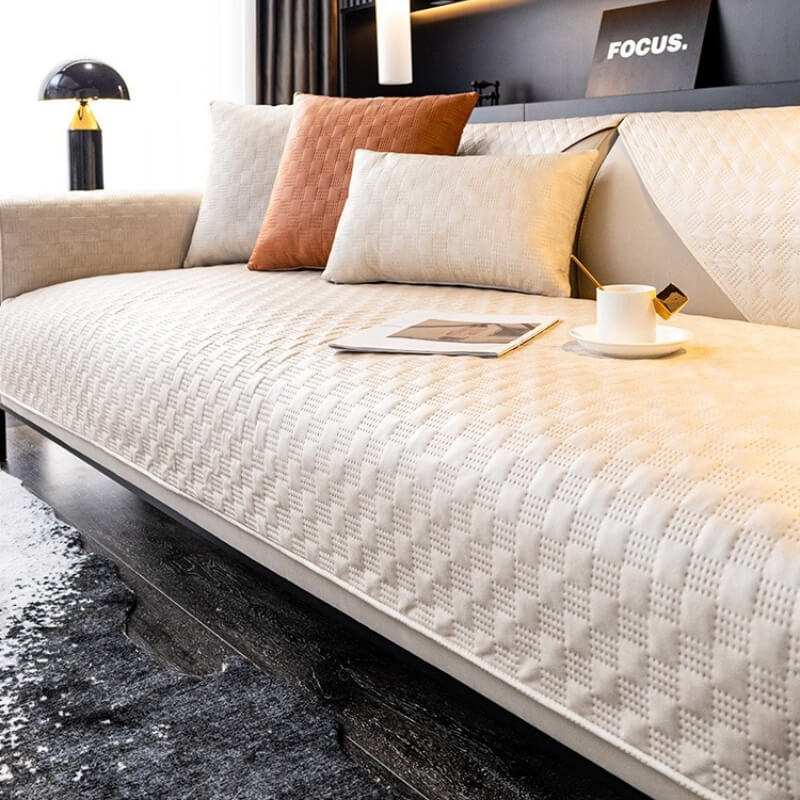 Cubierta de sofá de tela de tela de tela impermeable para la cubierta del sofá de protección de muebles