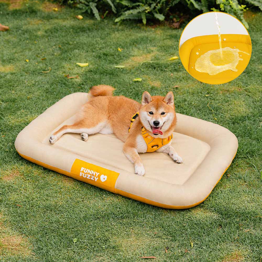 Matera de perros ortopédica de espuma de memoria de memoria al aire libre - Trek Lounge