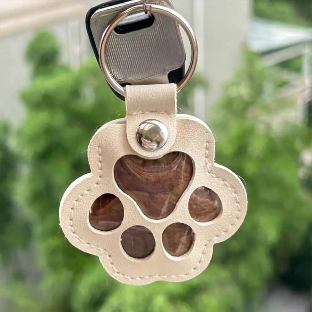Pet Hair Memory Locket Keychain