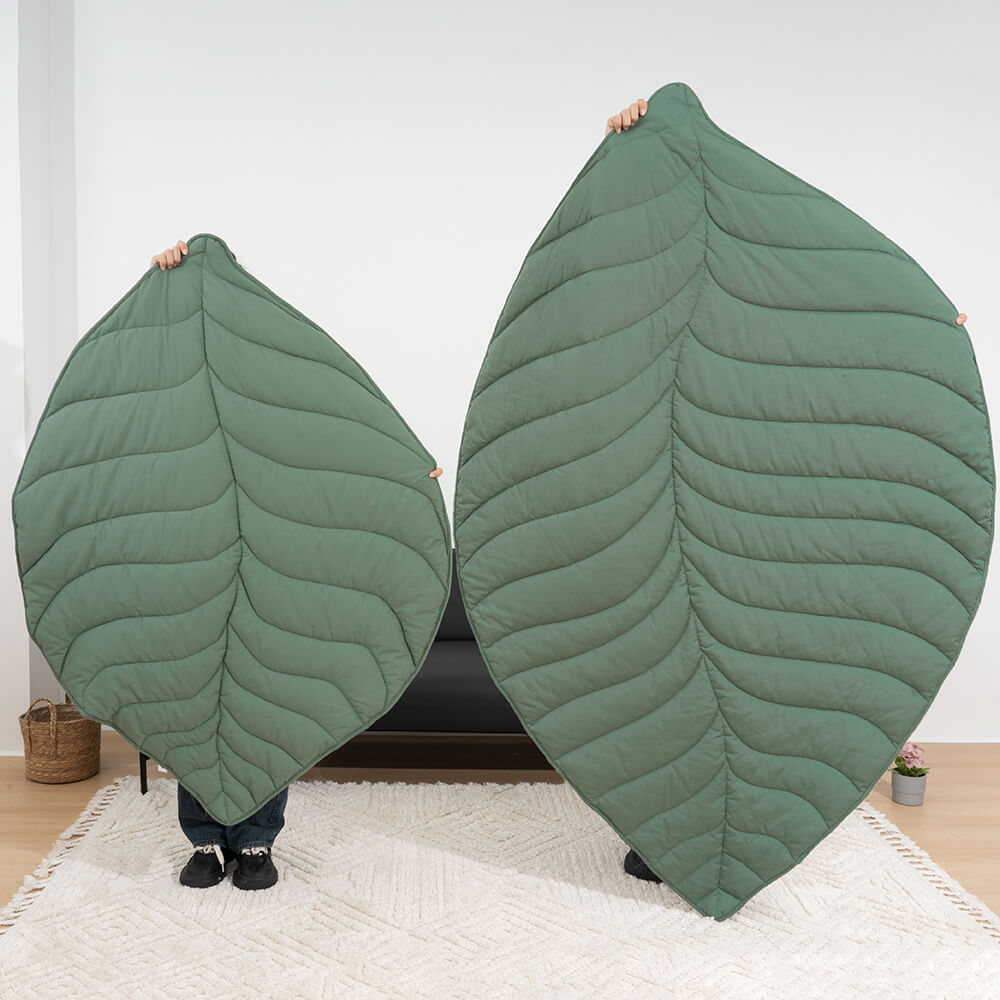 Leaf Shape Dog Blanket - FUNNYFUZZY