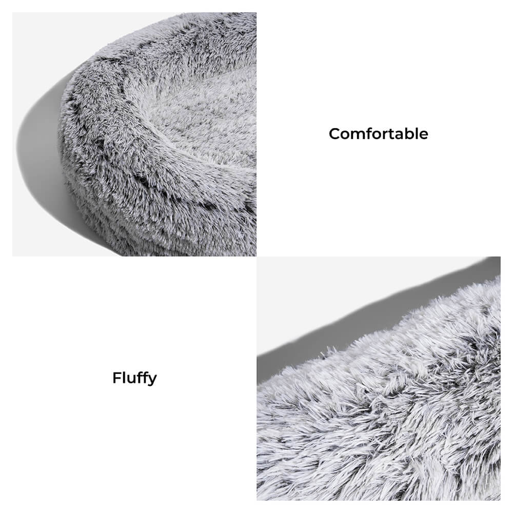Luxury súper grande cama para perros humano con manta súper suave de lanzamiento de mascotas