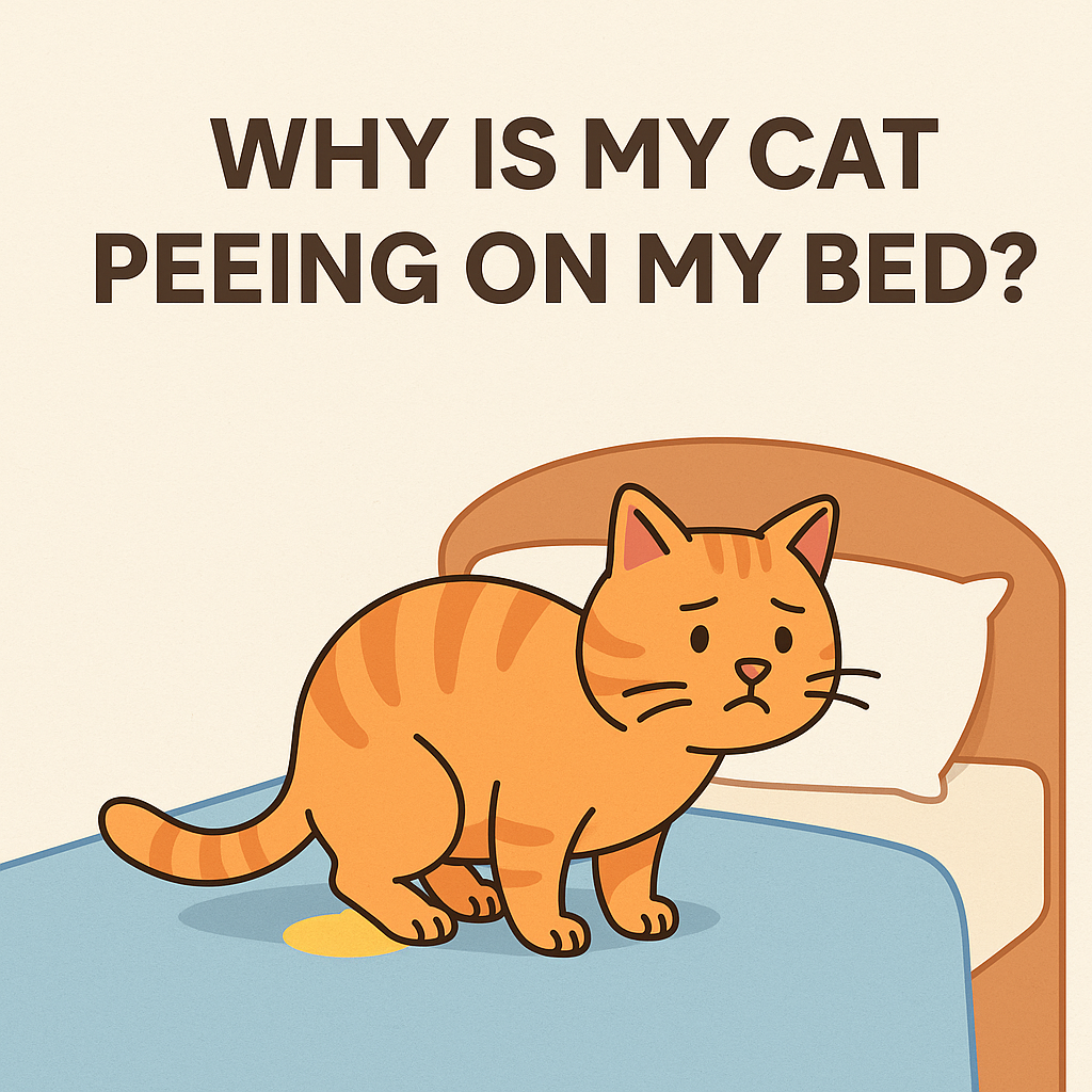 Why is My Cat Peeing on my Bed