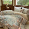 Velvet de leche floral atemporal TAL CONJUNTO DE CAMA ESTÁTICO CALIENTE