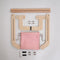 Comfortable Sturdy L-Shaped Wooden Hanging Hammock Cat Bed