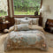 Velvet de leche floral atemporal TAL CONJUNTO DE CAMA ESTÁTICO CALIENTE