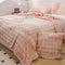 Grade de lujo Faux Rabbit Fur Soft Manta Flat Sheet