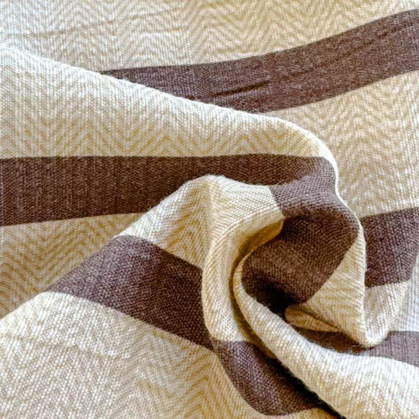 Modern Cozy Style Striped Textured Duvet Cover Bed Sheet Set