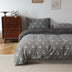 Cute Puppy Jacquard Knit Cotton Duvet Cover Bed Sheet Set