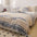 Grade de lujo Faux Rabbit Fur Soft Manta Flat Sheet