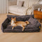 Bettdecke – großes, waschbares, flauschiges, orthopädisches, weiches Hundekissen, Hundesofa