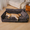 Bettdecke – großes, waschbares, flauschiges, orthopädisches, weiches Hundekissen, Hundesofa