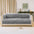 All-Season Anti-Slip Striped Pet Rug Furniture Protector with Armrest Couch Cover - Keep Still