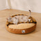 Lit rond pour chien Dream Hideaway à baldaquin pour animal de compagnie