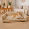 Bettdecke – großes, waschbares, flauschiges, orthopädisches, weiches Hundekissen, Hundesofa