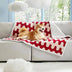 Cloud Flocked Water Water-Funcional Sherpa Dog Manket