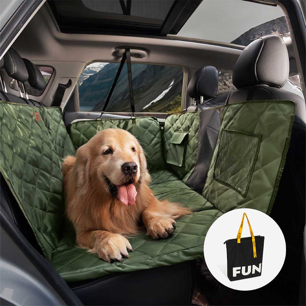 Extensor de assento traseiro para cachorro com cobertura total extra grande para quarto móvel - ideal para viagens e acampamento