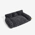Checkered Fluffy Removable Orthopedic Dog Bolster Bed – CozyNest