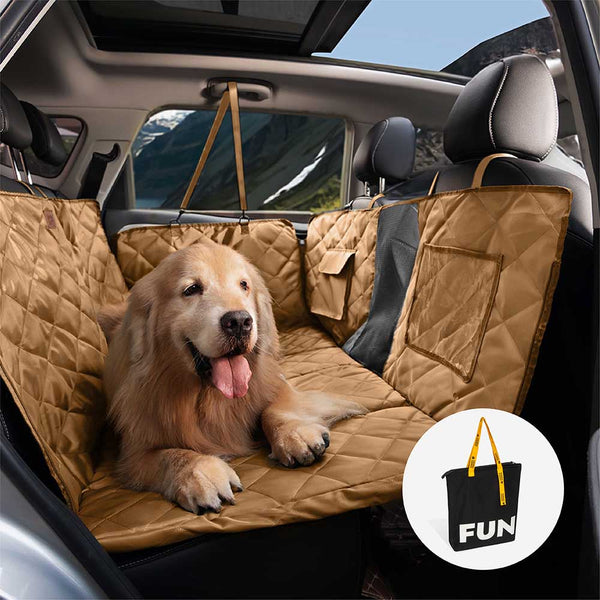 Extensor de assento traseiro para cachorro com cobertura total extra grande para quarto móvel - ideal para viagens e acampamento
