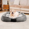 Grand lit pour chien vintage et confortable et apaisant