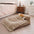 Mini Plush Home-Style Backrest Orthopedic Bed for Small Dogs - TinyNest