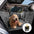 Extensor de assento traseiro para cachorro com cobertura total extra grande para quarto móvel - ideal para viagens e acampamento