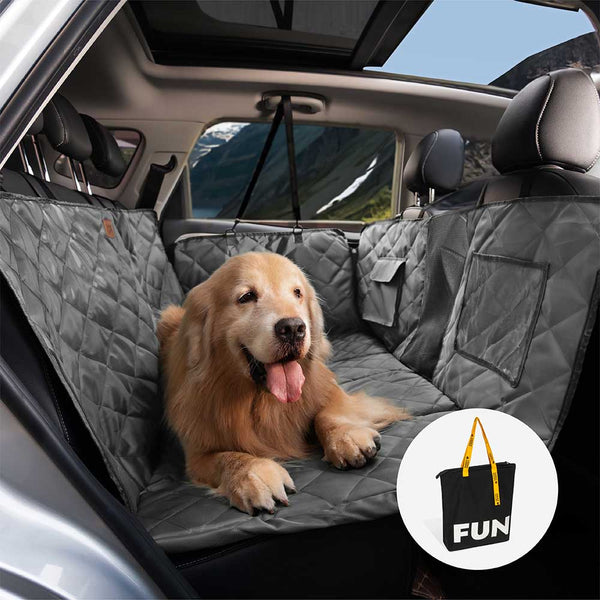 Extensor de assento traseiro para cachorro com cobertura total extra grande para quarto móvel - ideal para viagens e acampamento