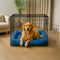 Lit pour grand chien imperméable à support surround entièrement orthopédique