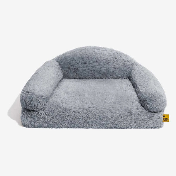 Cama de sofá de perro ortopédico de esponja y esponja de lujoso - Fluffyhaven Fluffyhaven