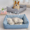 Fluffy Breathable Cooling Washable Dog Sofa Bed