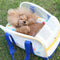 Soft-Sided Breathable Multifunctional Travel Pet Carrier Bag with Bottom Pad