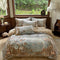 Velvet de leche floral atemporal TAL CONJUNTO DE CAMA ESTÁTICO CALIENTE
