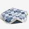 Waschbares, kratzfestes, beruhigendes rundes Hundebett im Boho-Stil mit Quasten – Hunter Night