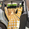 Tela catiónica oxford tela impermeable cubierta de asiento para perros resistente a los rayadores