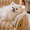 Bettdecke – großes, waschbares, flauschiges, orthopädisches, weiches Hundekissen, Hundesofa