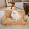 Bettdecke – großes, waschbares, flauschiges, orthopädisches, weiches Hundekissen, Hundesofa
