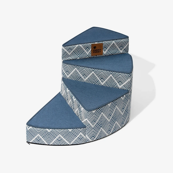 Boho Jacquard Anti-Slip Removable Sponge Spiral Pet Stairs – StepEase