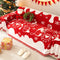 Christmas Decoration Chenille Wear-Resistant Sofa Blanket Couch Cover