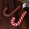 Brinquedo de corda de algodão de Natal resistente à mastigação de luxo para cães conjunto de brinquedos de dentição