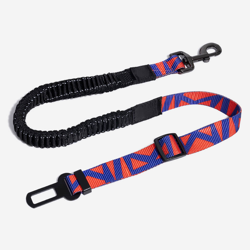 <tc>Color</tc>Cinturón de seguridad ajustable para perros con amortiguador completo