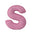 Corduroy Soft Hugging Letter Sofa Pillow