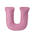 Corduroy Soft Hugging Letter Sofa Pillow