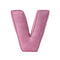 Corduroy Soft Hugging Letter Sofa Pillow