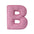 Corduroy Soft Hugging Letter Sofa Pillow